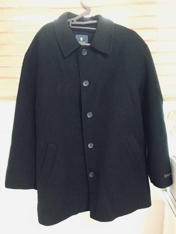 오버핏 블랙 코트 오버핏 블랙 코트