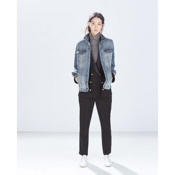 자라(zara) 이번시즌 청자켓 오버사이즈 새제품입니다 자라(zara) 이번시즌 청자켓 오버사이즈 새제품입니다