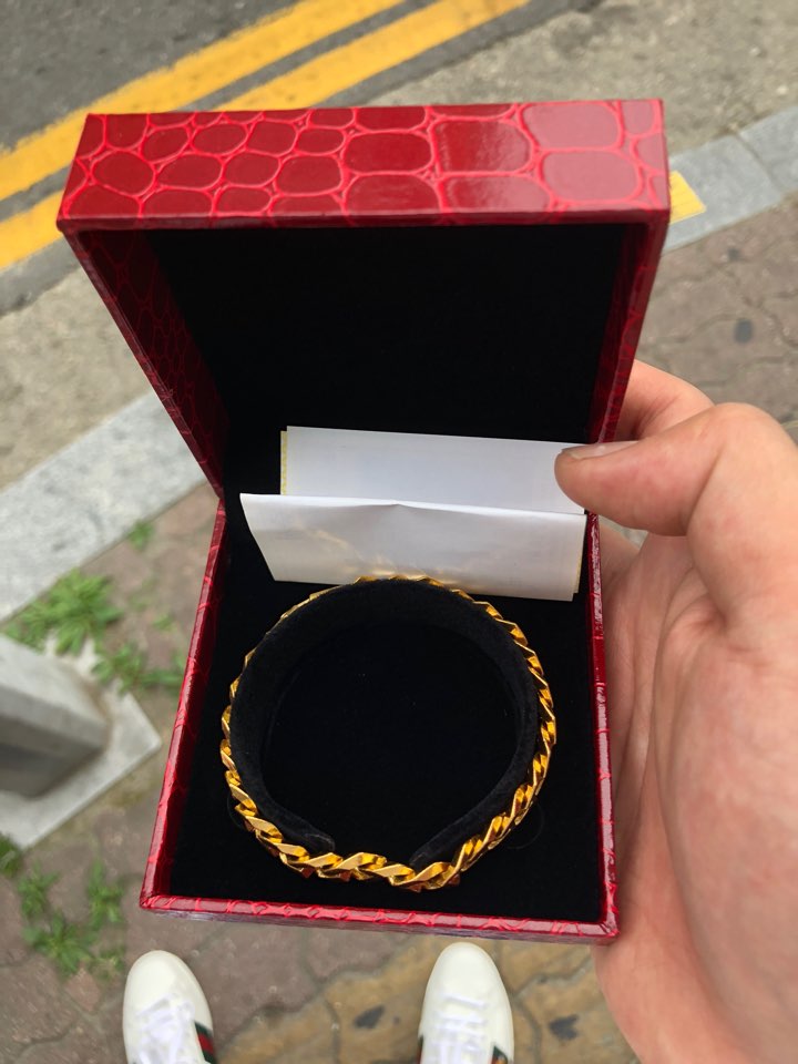 24k 15돈 팔찌 24k 15돈 팔찌