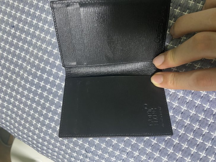 몽블랑 카드지갑