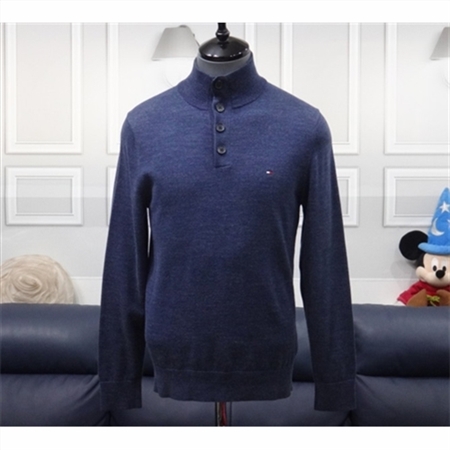 (90호) 타미힐피거 남성 터틀넥 면 니트 (90호) 타미힐피거 남성 터틀넥 면 니트