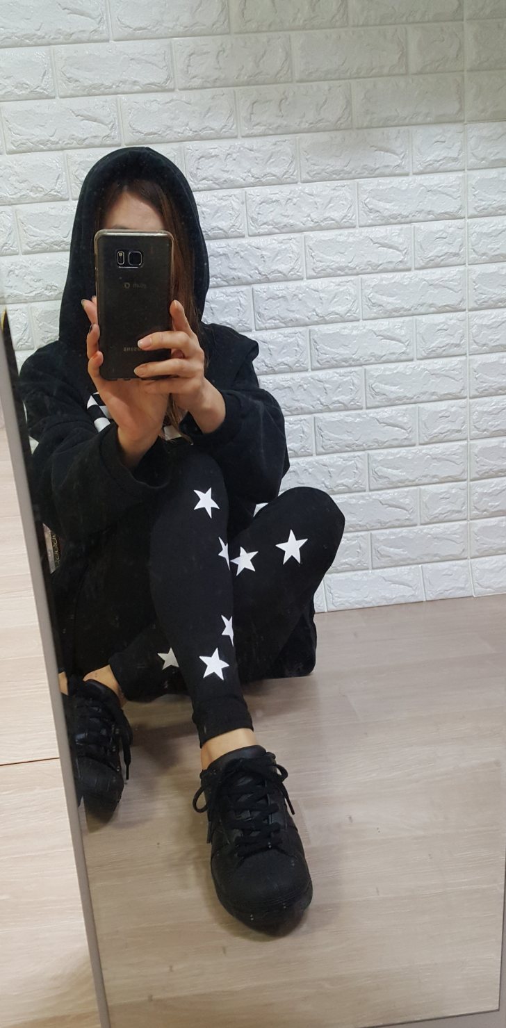 별레깅스 ㅡ블랙