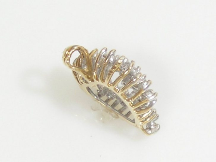 핑크래디 14k 천연 다이아 52PCS 총 1ct 팬던트 핑크래디 14k 천연 다이아 52PCS 총 1ct 팬던트