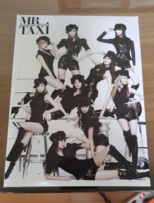 소녀시대 미스터택시 앨범 판매 소녀시대 미스터택시 앨범 판매