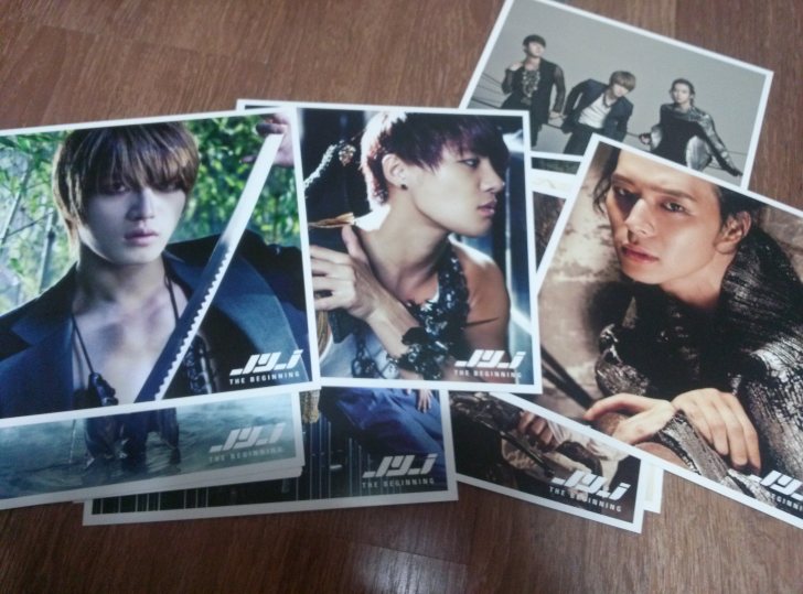 jyj 1집앨범 'the beginnig' 한정판