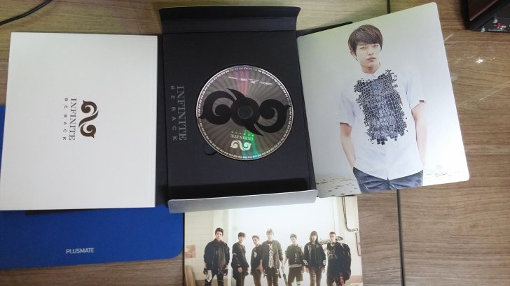 인피니트 back 앨범 팔아요!