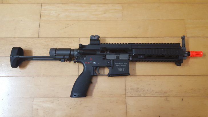WE HK416C 가스블로우백 라이플 WE HK416C 가스블로우백 라이플