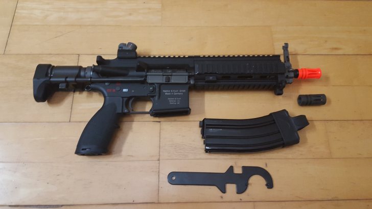 WE HK416C 가스블로우백 라이플 WE HK416C 가스블로우백 라이플