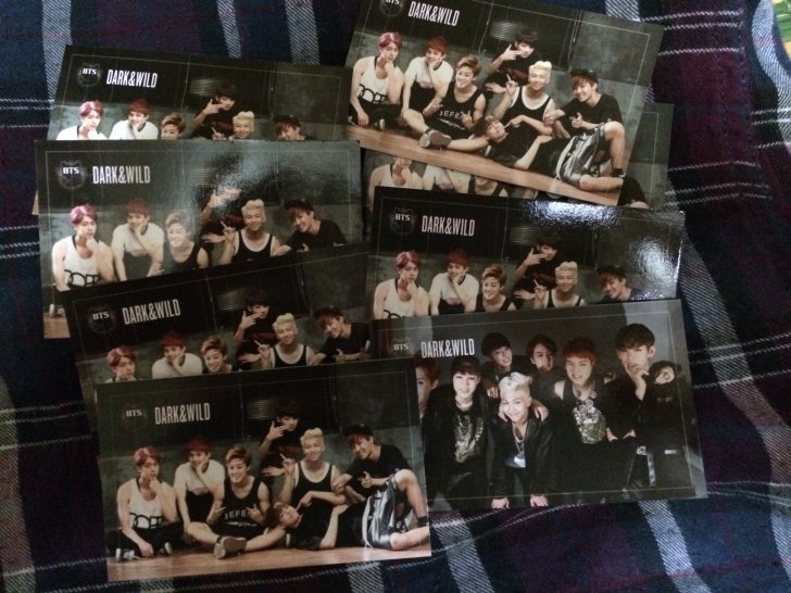 방탄소년단 정규1집 Dark&Wild 앨범