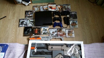 PS3 160G 컨트롤러 및 샤프슈터, 정품 16종 PS3 160G 컨트롤러 및 샤프슈터, 정품 16종