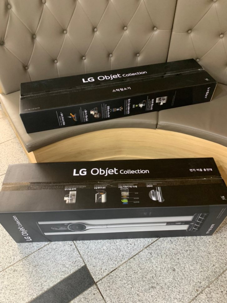LG 오브제 청소기 미개봉 LG 오브제 청소기 미개봉