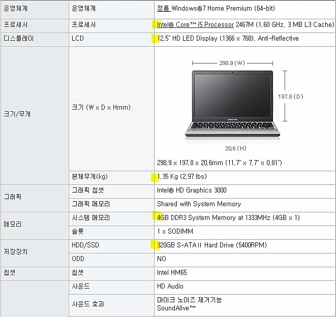 SAMSUNG 350U SAMSUNG 350U