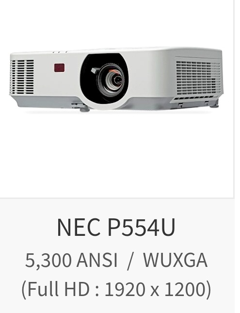 정품새제품미개봉 NEC P554U 빔프로젝터 정품새제품미개봉 NEC P554U 빔프로젝터
