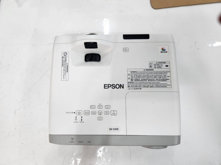 앱손 EB - 535W 극단초점 중고빔프로젝트