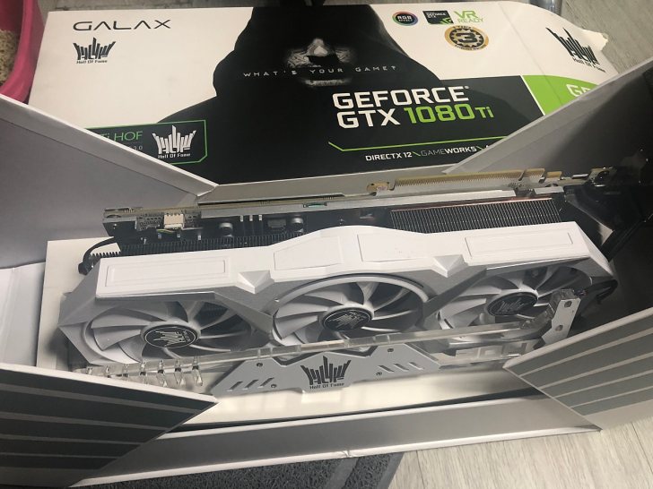GTX 1080TI HOF 판매합니다 GTX 1080TI HOF 판매합니다
