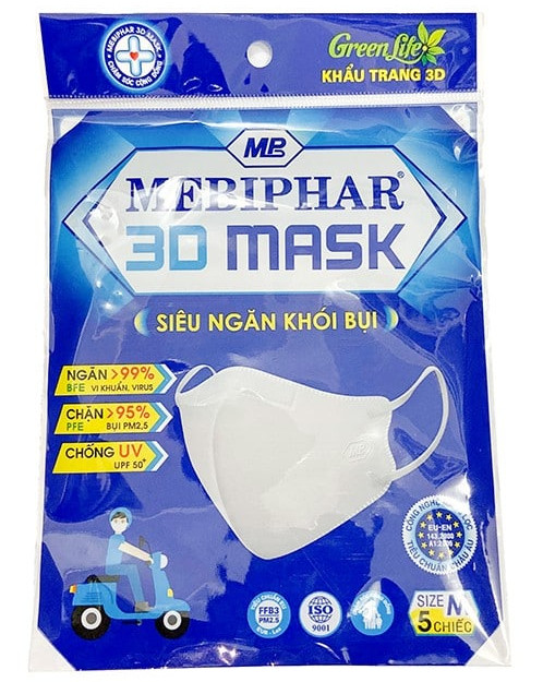 마스크 │KF80 KF94 대응│ 베트남 MEBIPHAR 3D마스크 마스크 │KF80 KF94 대응│ 베트남 MEBIPHAR 3D마스크