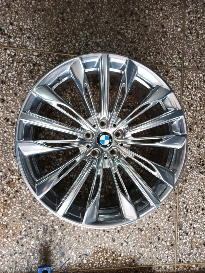bmw6시리즈7시리즈20인치 순정 크룸휠세트(한대분) bmw6시리즈7시리즈20인치 순정 크룸휠세트(한대분)