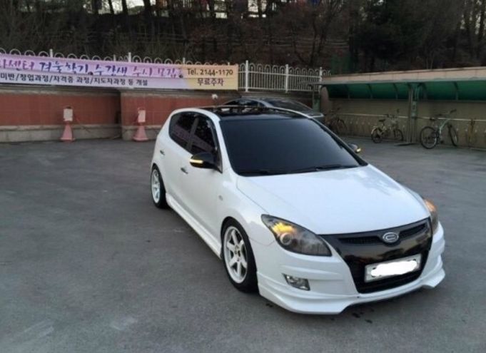 08년 i30 흰색풀튜닝 08년 i30 흰색풀튜닝