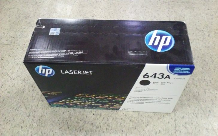 HP 토너 643A(Q5950A) HP 토너 643A(Q5950A)